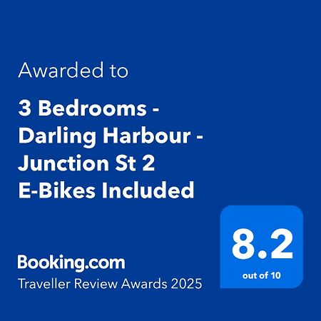 3 Bedrooms - Darling Harbour - Junction St Sídney Exterior foto